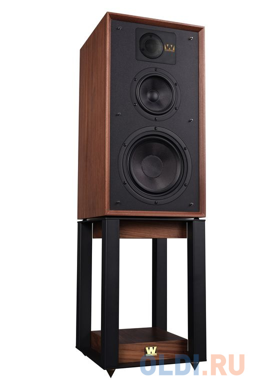 Полочная акустическая система со стойками Wharfedale 85th Anniversary Linton Цвет: Орех [Antique Walnut]