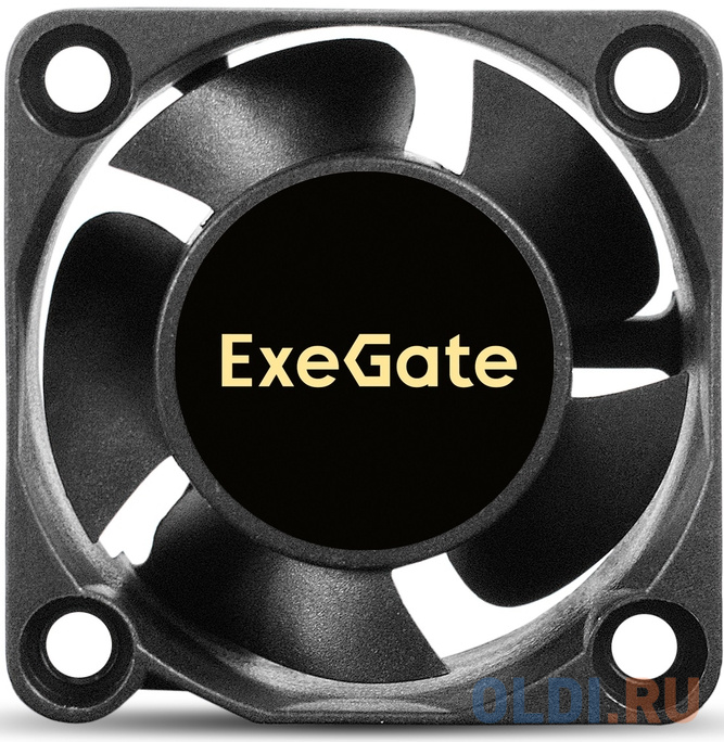 Вентилятор 12В DC ExeGate EX04020B2P (40x40x20 мм, 2-Ball (двойной шарикоподшипник), 2pin, 7000RPM, 30dBA)