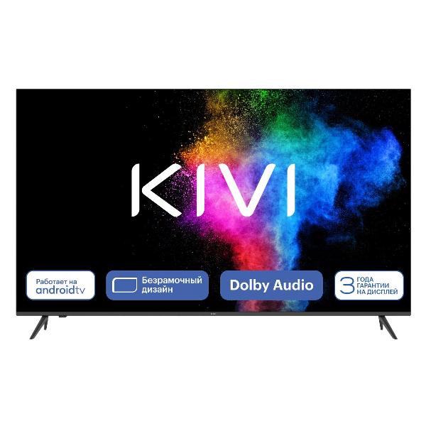 Телевизор 65" Kivi M65UD70B, 3840x2160, DVB-T /T2 /C, HDMIx4, USBx2, WiFi, Smart TV, черный (M65UD70B)