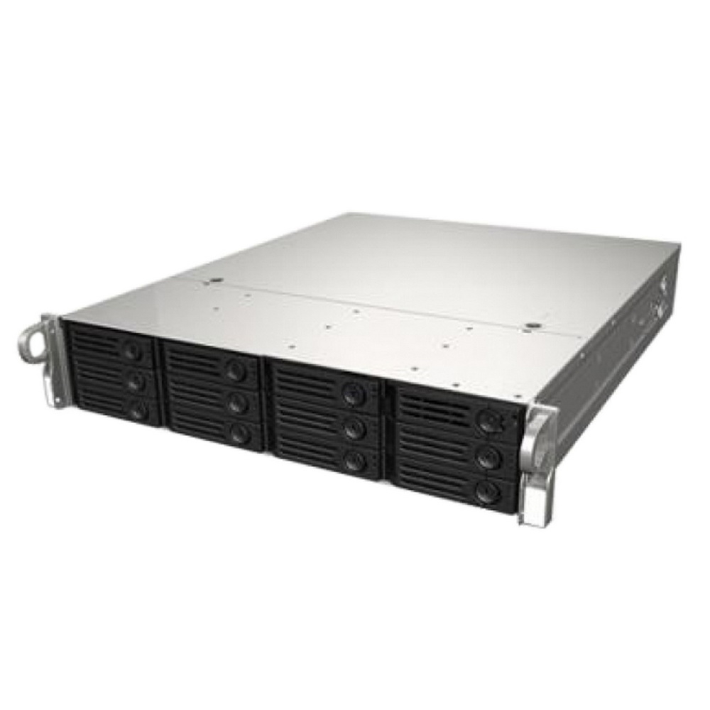 Корпус Ablecom CS-R26, ATX, 2U RM, 12x3.5 HS, Redundant 2x800 Вт, черный (CS-R26-15P/A0-CSR2615XX00T1)