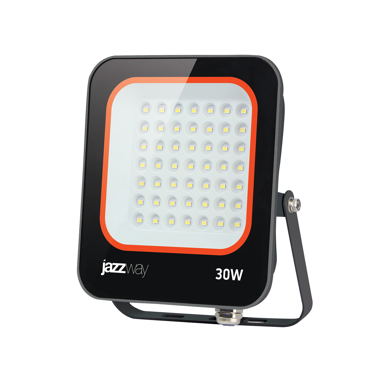 Прожектор светодиодный Jazzway PFL-V, 30Вт, 2700лм, 6500K, Ra:80, IP65, черный (5039711)