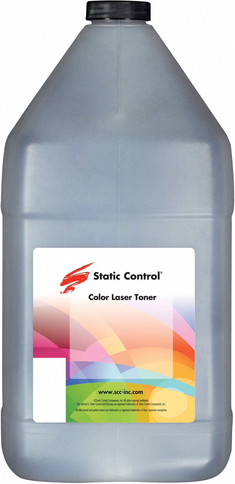 Тонер для принтера Static Control LMXOS2-1KG черный 1000 грамм