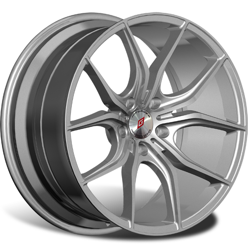 Диски R17 5x114,3 7,5J ET35 D67,1 Inforged IFG17 Silver лого IFG (S+RED, 64 мм)