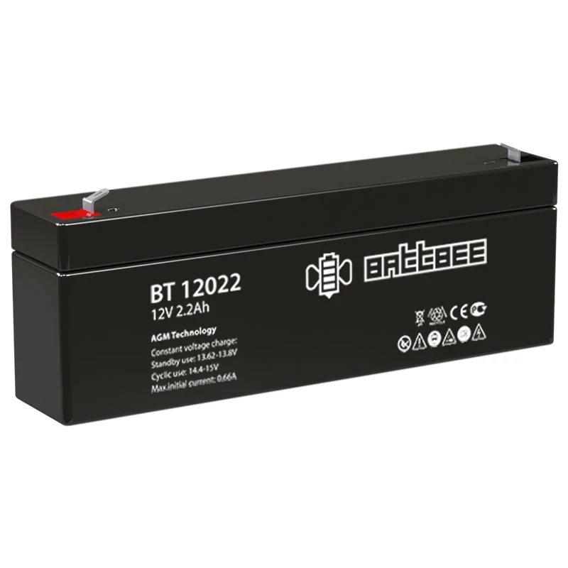 Аккумуляторная батарея для ИБП BattBee BT 12022, 12V, 2.2Ah (12022)