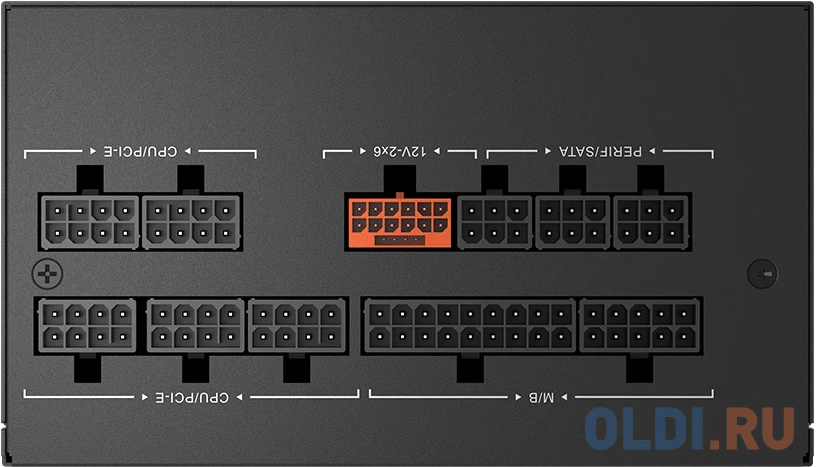 Блок питания ПК/ PCCOOLER, 750W 80+ Gold (ATX, 3.1, PCIe 5.1 600W, Full modular, 1x24(20+4)pin 550mm, 2xCPU 8(4+4)pin 650mm, 3xPCIe 8(6+2)pin 500mm, 1 в Москвe