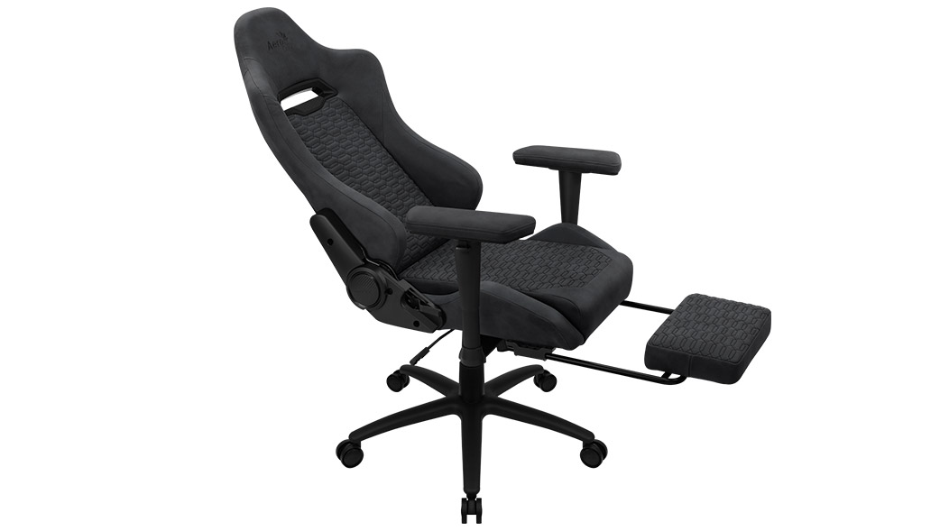 Кресло игровое AeroCool ROYAL AeroSuede, темно-серый (00030706)