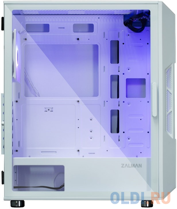 ZALMAN I3 NEO ARGB WHITE, ATX, WHITE, FRONT MESH, WINDOW, 2x3.5", 3x2.5", 1xUSB2.0, 2xUSB3.0, FRONT 3x120mm ARGB, REAR 1x120mm ARGB