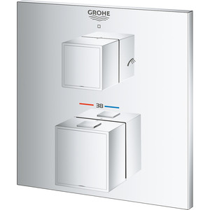 Термостат для ванны Grohe Grohtherm Cube , с механизмом (24155000, 35600000)