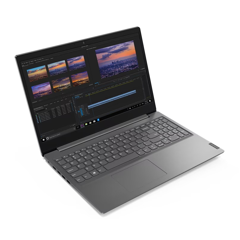 Ноутбук Lenovo V15-IGL 82C3001NAK (Русская / Английская раскладка клавиатуры) (Intel Celeron N4020 1.1GHz/4096Mb/256Gb SSD/Intel HD Graphics/Wi-Fi/Cam/15.6/1366x768/DOS)CC