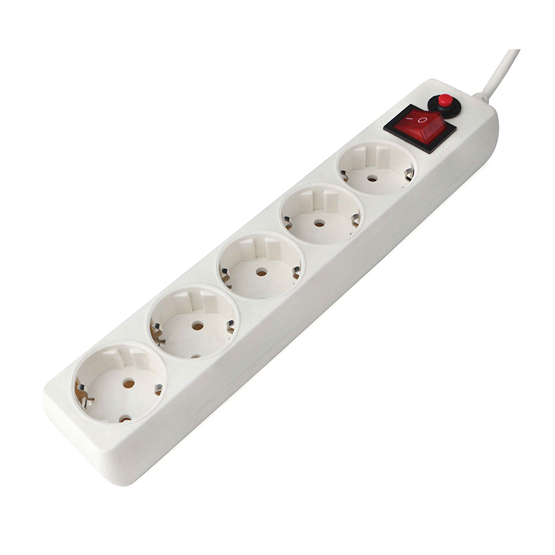 Сетевой фильтр Гарнизон 5 Sockets 5m White EHLW-3