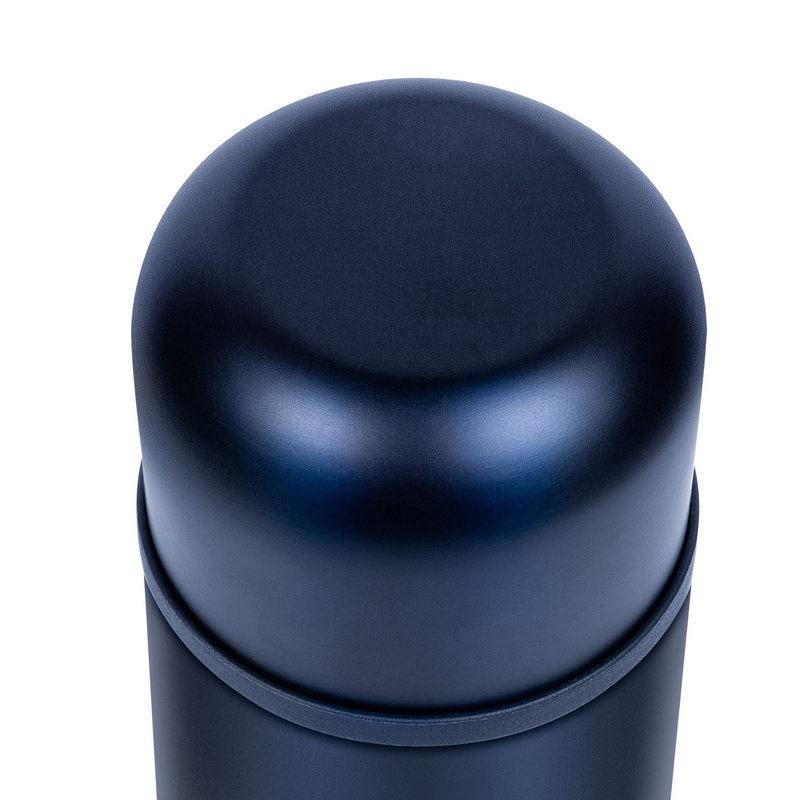 Термос Relaxika + стикерпак 7 вершин 750ml Dark Blue R101.750.3