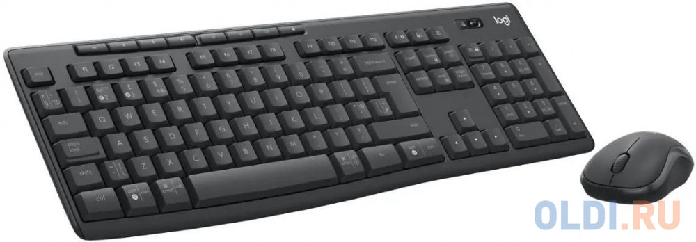 Клавиатура + мышь Logitech MK370 Combo for Business клав:черный мышь:черный/черный USB беспроводная Multimedia (920-012077)