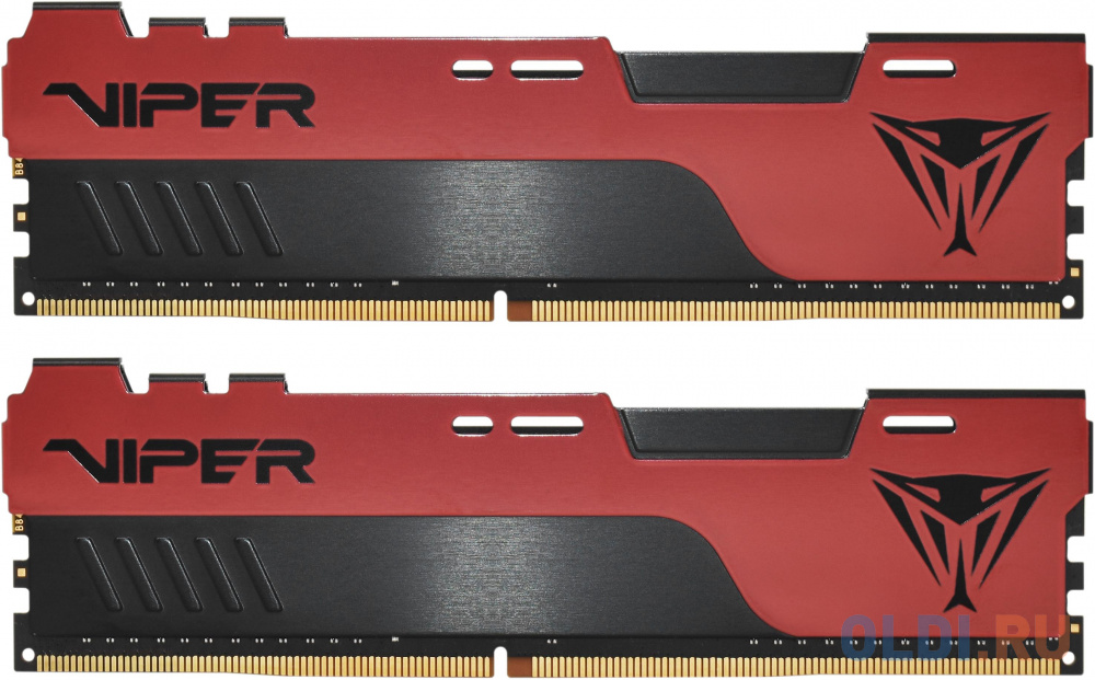 Память DDR 4 DIMM 8Gb(4Gbx2)  PC21300, 2666Mhz, PATRIOT Viper 4 Elite ll CL16 (PVE248G266C6K) (retail)