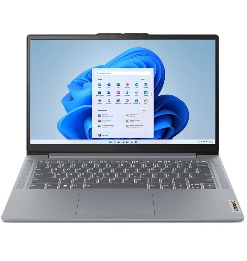 Ноутбук Lenovo IdeaPad 3 Slim 16" Arctic Grey (82X80007RK)