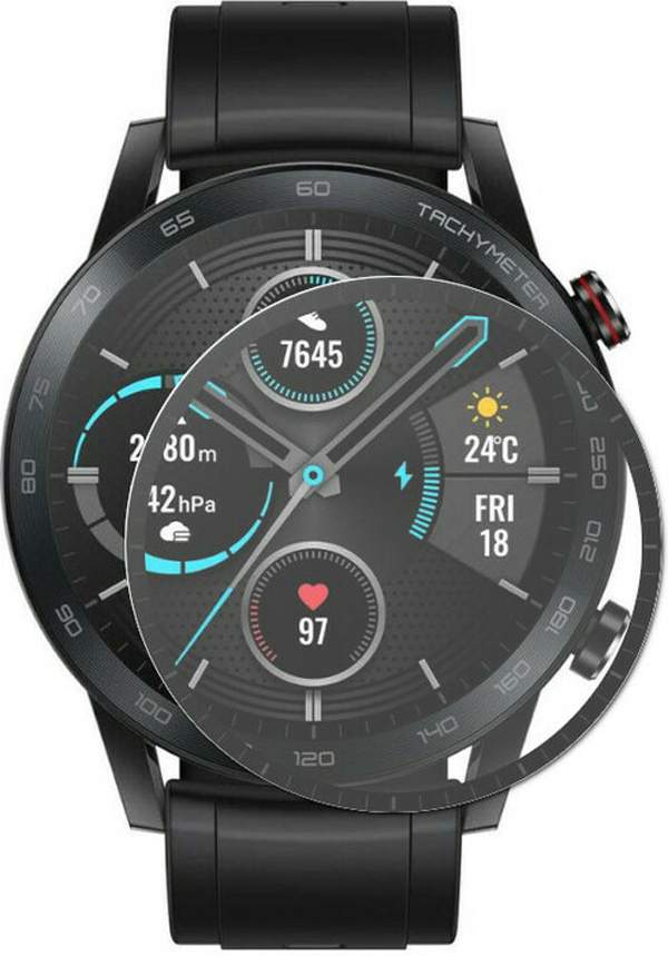 Ультратонкое полимерное стекло Barn&Hollis для Samsung Galaxy Watch 4 46mm Full Screen 3D Black УТ000026806