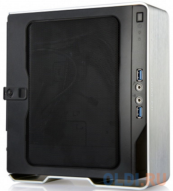 Корпус mini-ITX InWin BQS696BS 150 Вт серебристый чёрный