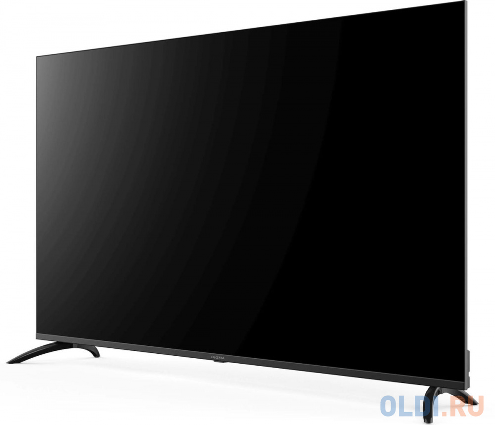 Телевизор LED Digma 65" DM-LED65UBB40 Салют ТВ Frameless Metal черный/черный 4K Ultra HD 60Hz DVB-T DVB-T2 DVB-C DVB-S DVB-S2 USB WiFi Smart TV