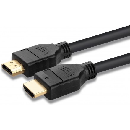 Кабель HDMI(19M)-HDMI(19M) v1.4b, экранированный, 5 м, черный KS-is KS-192-5 (KS-192-5)