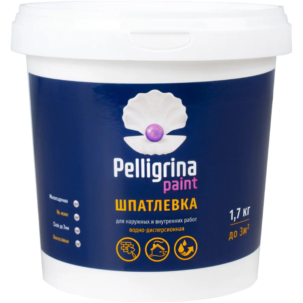 Универсальная акриловая шпатлевка PELLIGRINA PAINT