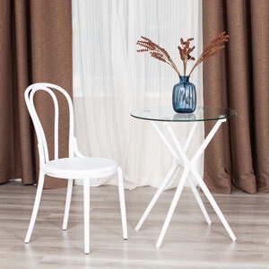 Стул TetChair Thonet (mod PL62) пластик 42x52x89 см White (белый) 01