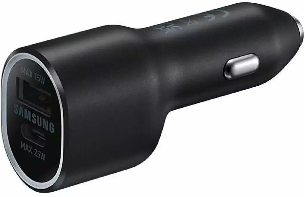 Автомобильное зарядное устройство Samsung Car Charger Duo (EP-L4020) Black