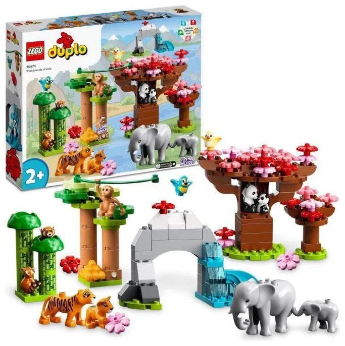 Конструктор LEGO DUPLO "Дикие животные Азии" 10974 в Москвe