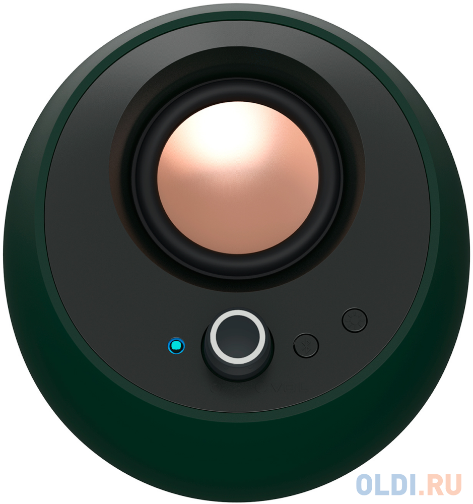 Колонки Bluetooth Creative Pebble Pro,  2.0,  черный/ черный [51mf1710aa001]