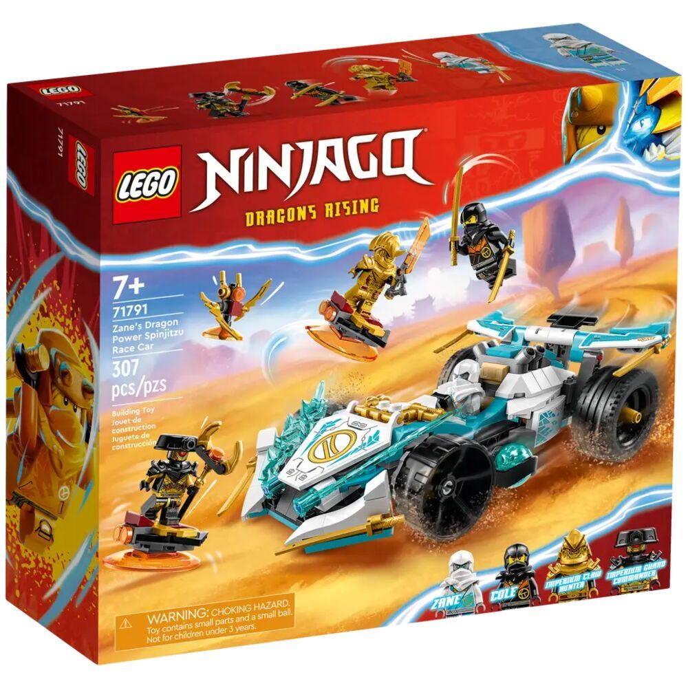 LEGO Ninjago Сила дракона Зейна: Гоночный автомобиль Кружитцу 71791