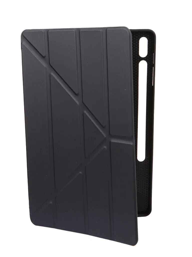 Чехол-накладка Red Line Защитный для смартфона Samsung Galaxy Tab S8 Plus, черный (УТ000029747)