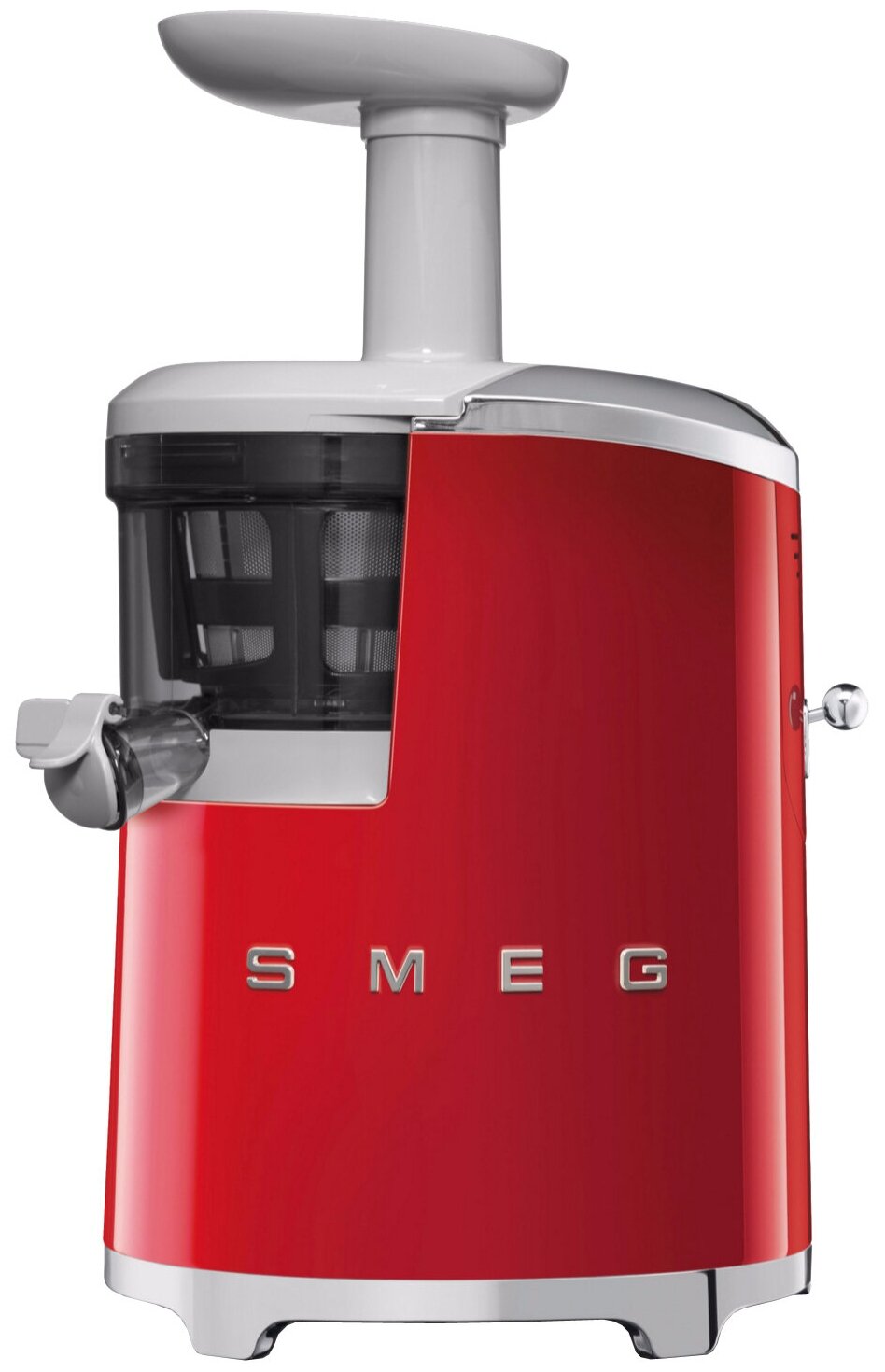Соковыжималка вертикальная шнековая SMEG SJF01 150 Вт, красный (SJF01RDEU)