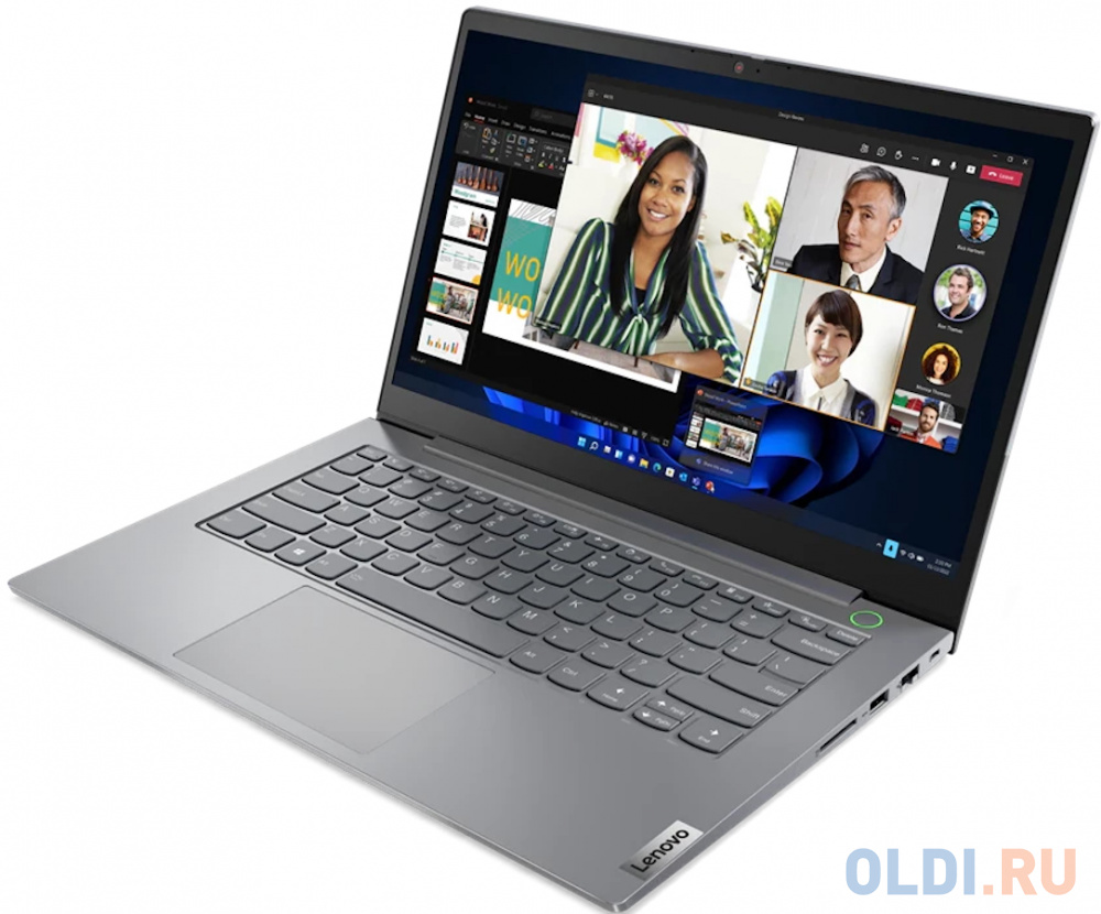 Ноутбук Lenovo Thinkbook 14 G5 IRL Core i5 1335U 16Gb SSD512Gb Intel Iris Xe graphics 14" IPS FHD (1920x1080) Windows 11 Professional 64 grey WiF