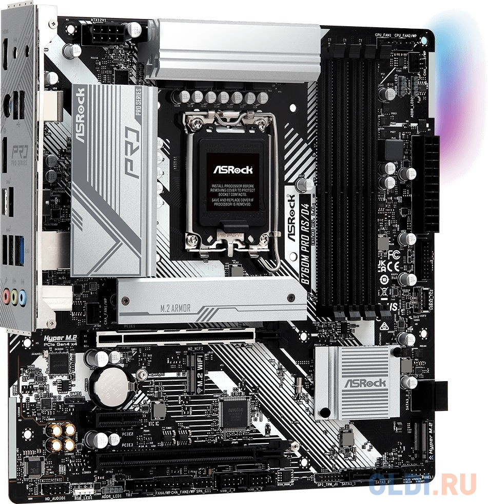 Материнская плата ASRock B760M PRO RS/D4 90-MXBKL0-A0UAYZ