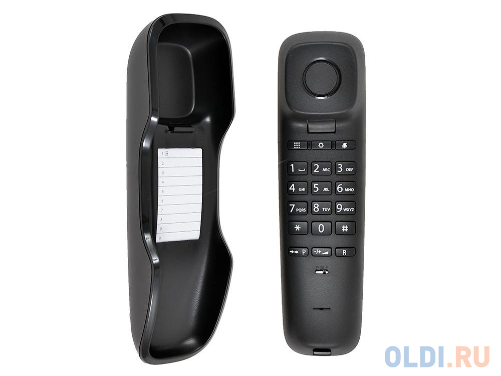 Телефон Gigaset DA210  Black (проводной)