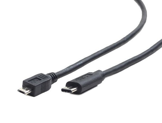 Аксессуар Gembird Cablexpert USB 2.0 microBM/USB 3.1 Type-C 1m CCP-USB2-mBMCM-1M