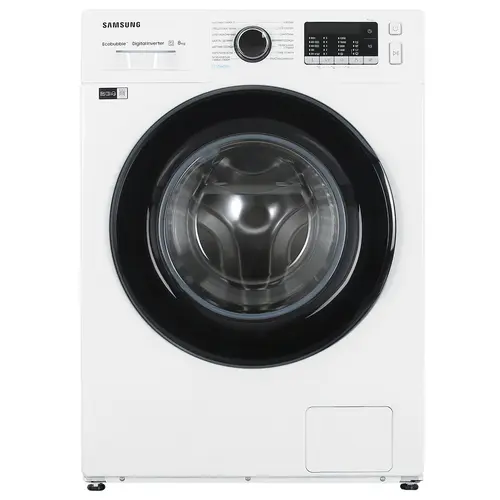 Стиральная машина Samsung WW80AGAS22AE/LD, 8 кг, 1200 об/мин, белый/черный (WW80AGAS22AE/LD)