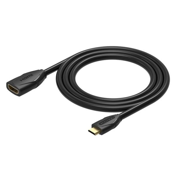 Кабель Vention Mini HDMI Extension Cable 1M Black (ABAAF)