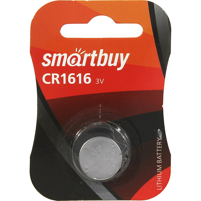 Батарея Smartbuy CR1616, 3V 1шт