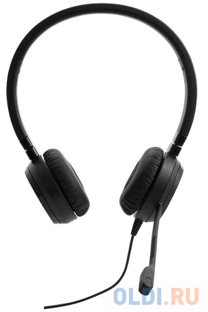 Наушники Lenovo WIRED VOIP STEREO HEADSET черный