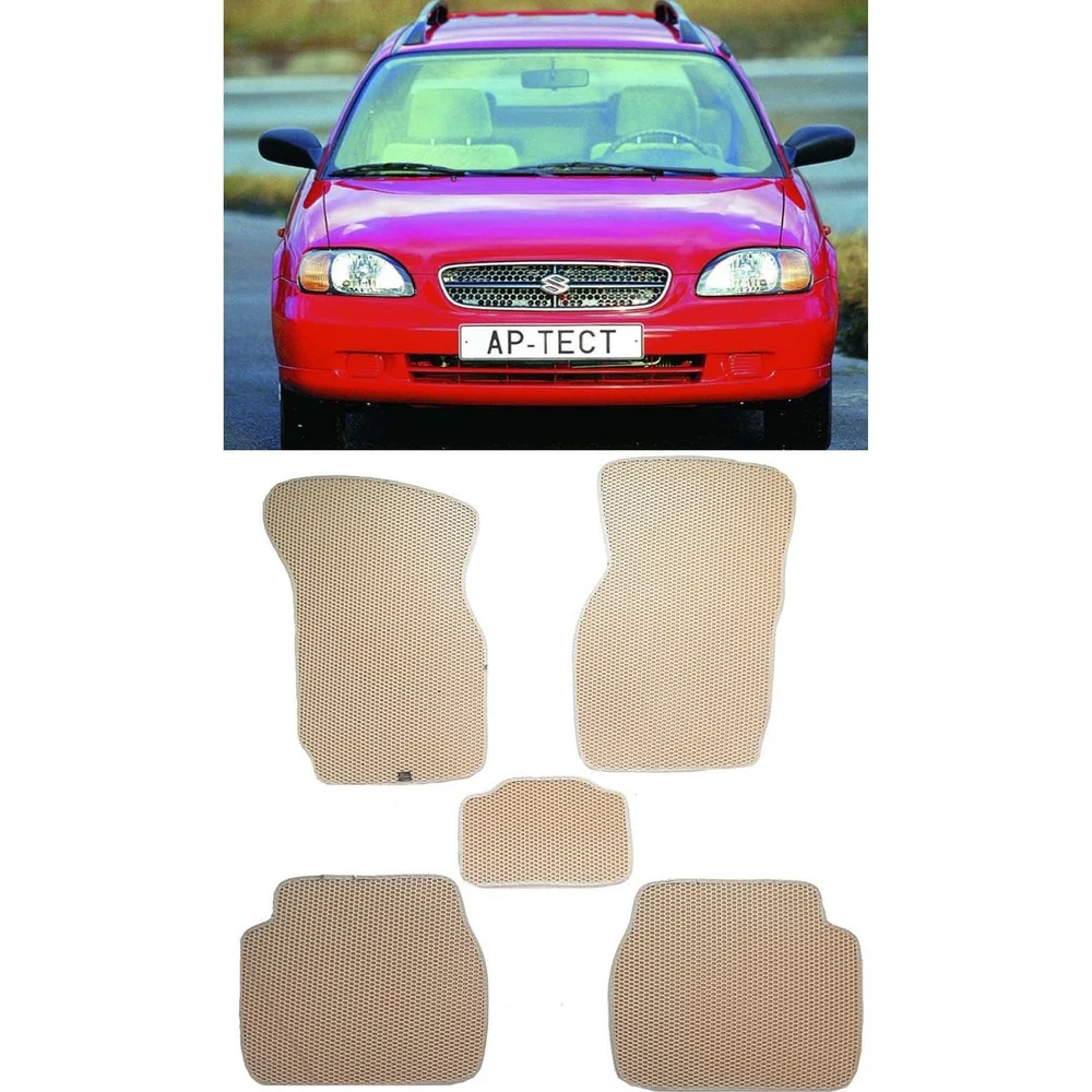 Ковры в салон автомобиля suzuki baleno универсал 1995 - 2002 Eva Smart 2968-A6A6-S <vendorcode>