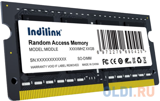 Память Indilinx DDR 5 SO-DIMM 16Gb 4800MHZ (IND-ID5N48SP16X)