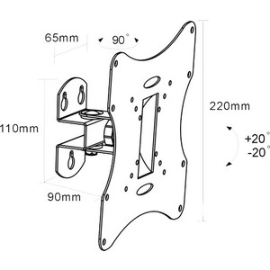 Кронштейн Arm Media LCD-201