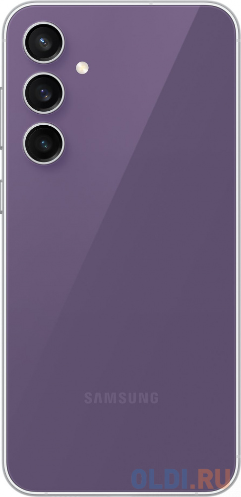 Смартфон Samsung SM-S711B Galaxy S23 FE 5G 256Gb 8Gb фиолетовый моноблок 3G 4G 6.4" 1080x2340 Android 13 50Mpix 802.11 a/b/g/n/ac/ax NFC GPS GSM9