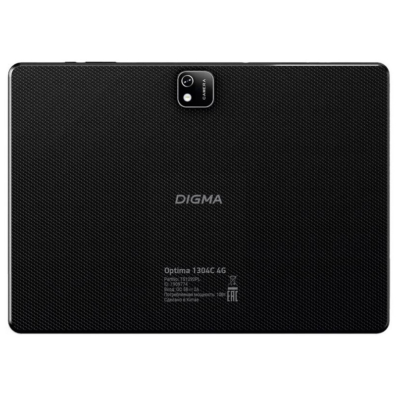 Планшет Digma Optima 1304C 4G (Spreadtrum SC9863A1 1.6Ghz/3072Mb/32Gb/4G/GPS/Wi-Fi/Bluetooth/Cam//10.1/1280x800/Android)