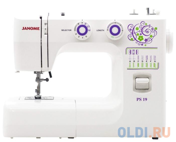 Швейная машина Janome PS-19 белый