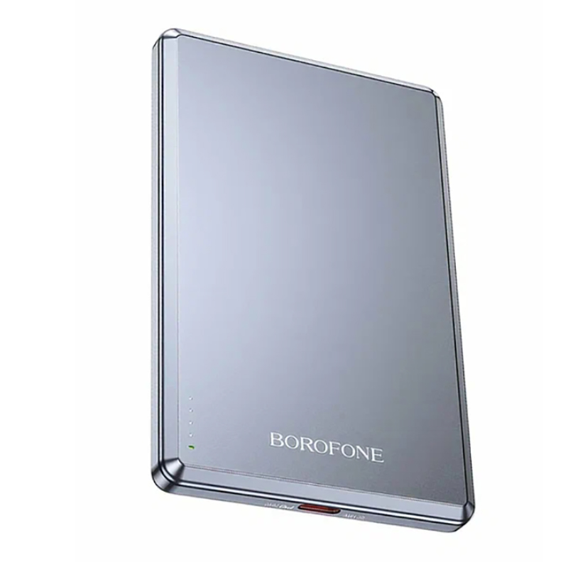 Внешний аккумулятор Borofone Power Bank BJ50 Leader 5000mAh Grey 6941991110313 в Москвe