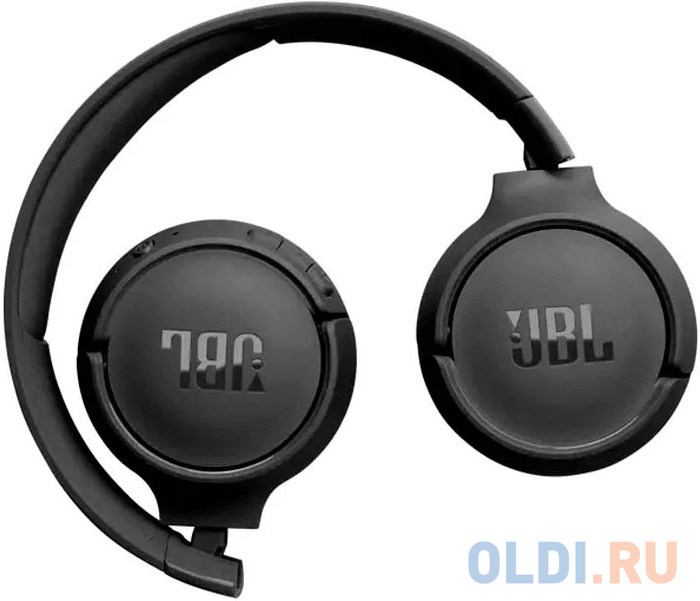 Беспроводные наушники JBL TUNE 520BT чёрные (JBLT520BTBLKEU)