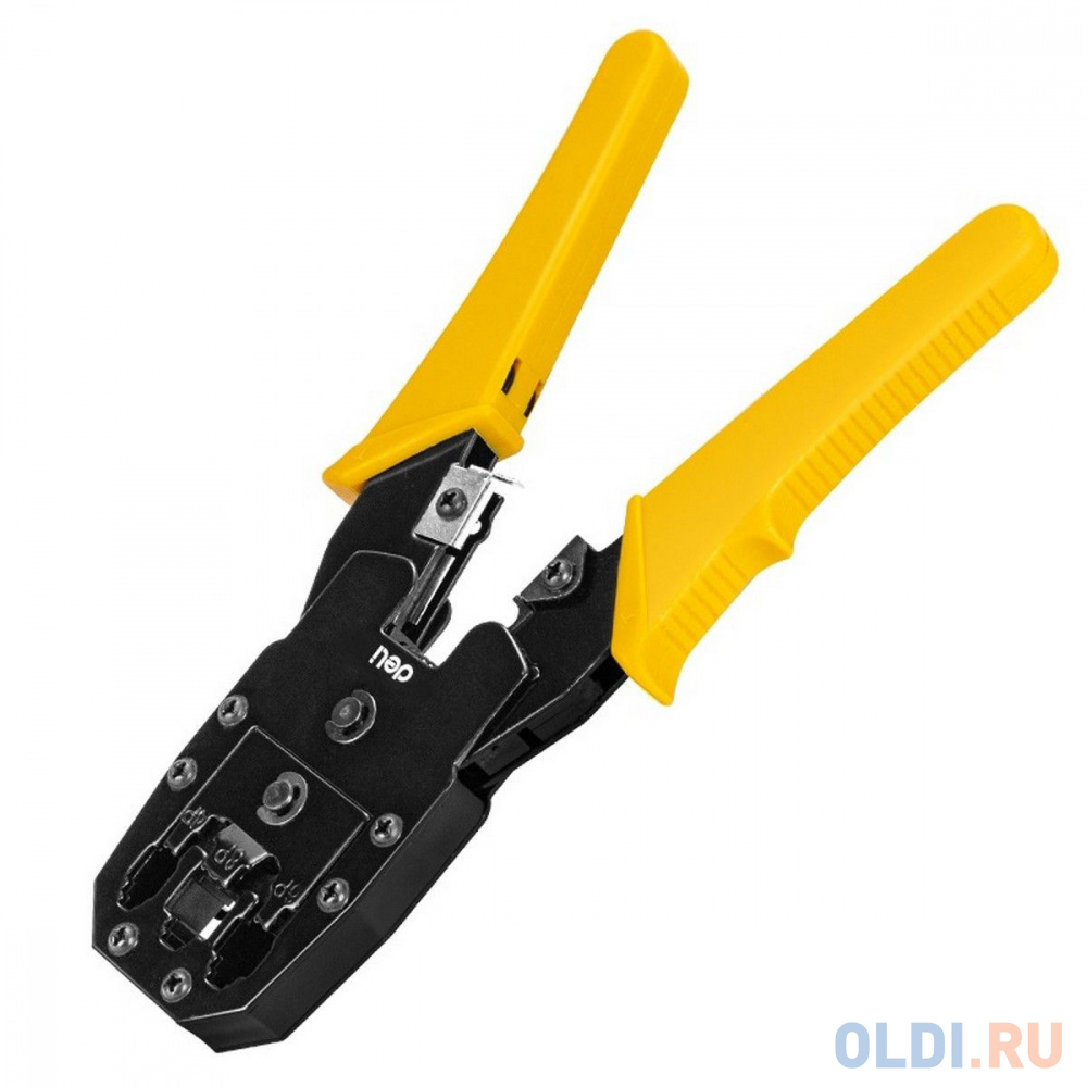 Обжимные клещи Deli DL2468C 8P(RJ-45), 6P(RJ-14 и RJ-12), 4P(RJ-9)  200мм