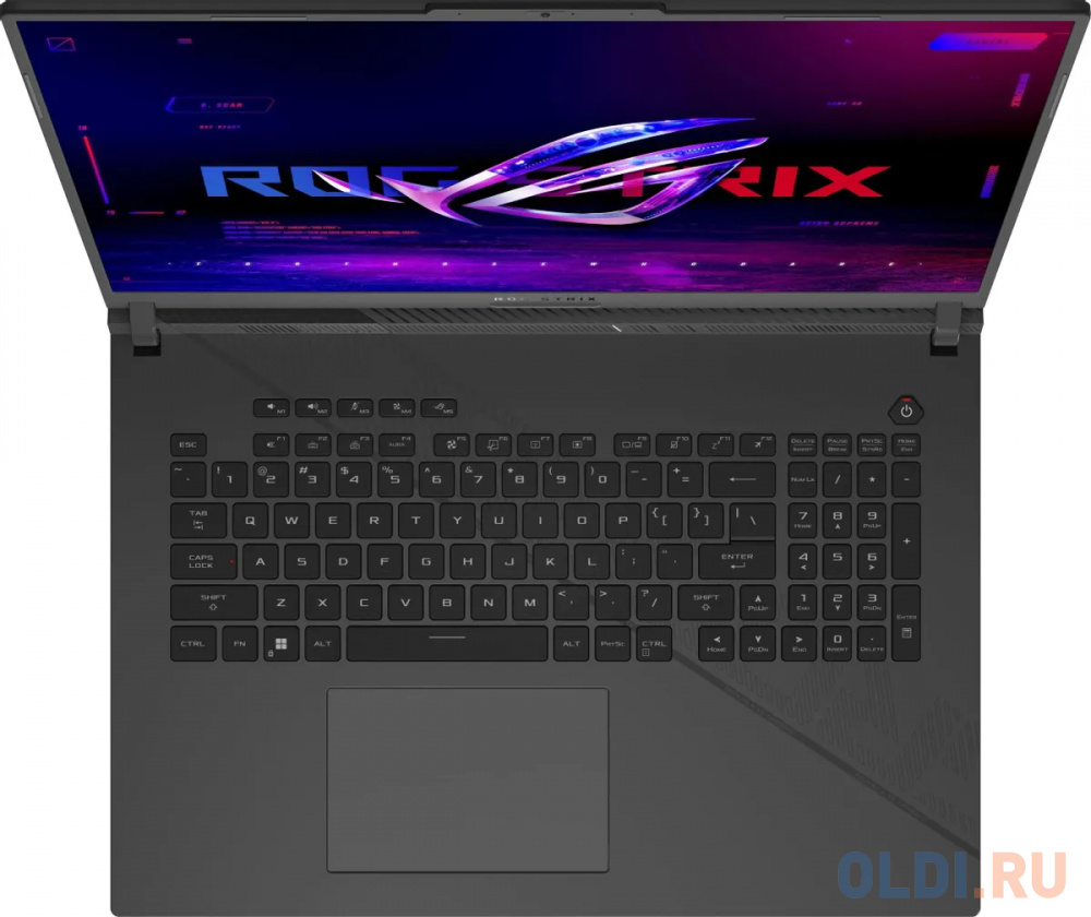 Ноутбук/ ASUS ROG Strix G18 G814JIR-N6048 18"(2560x1600 (матовый, 240Hz, 3ms) IPS)/Intel Core i9 14900HX(2.39Ghz)/16384Mb/1024PCISSDGb/noDVD/Ext: