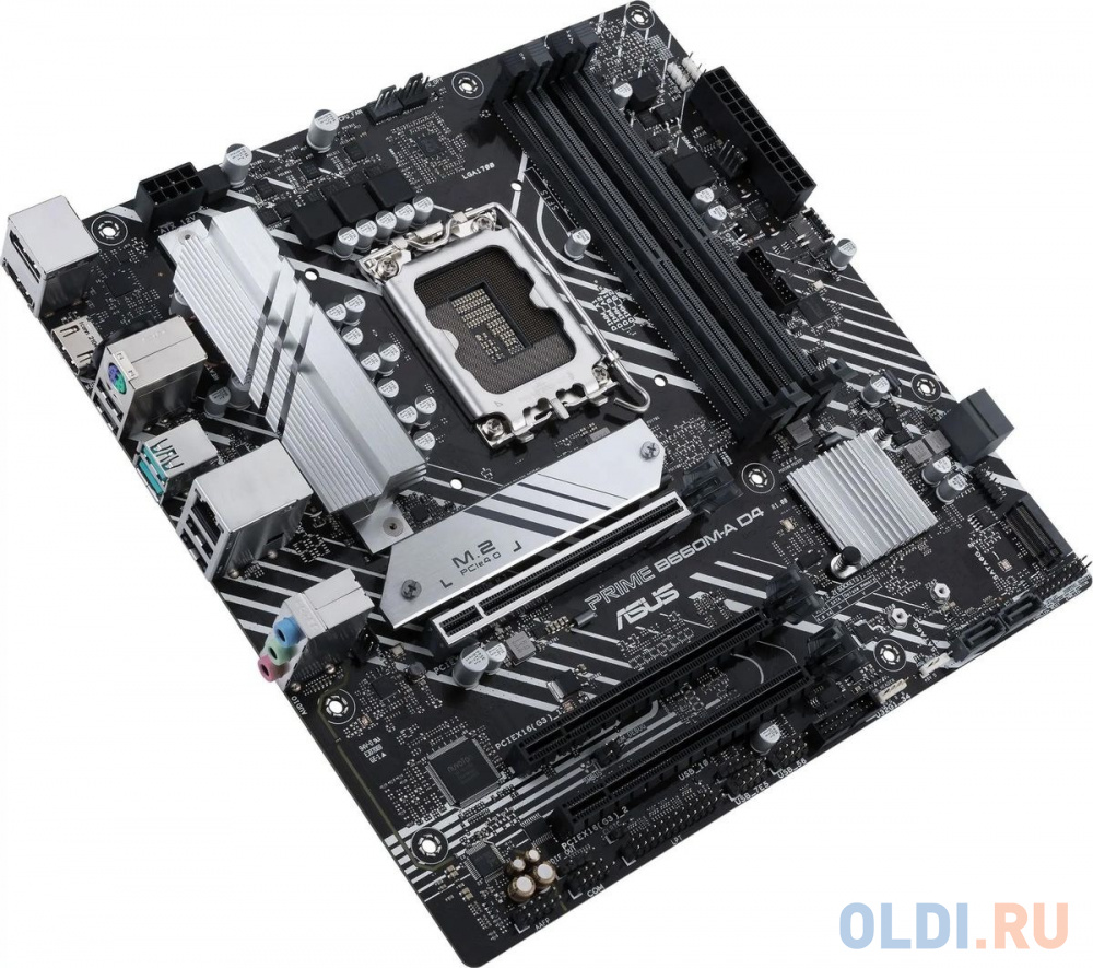 ASUS PRIME B660M-A D4-CSM, LGA1700, B660, 4*DDR4, DP+ 2* HDMI, SATA3 + RAID, Audio, Gb LAN, USB 3.2*6, USB 2.0*6, COM*1 header, LPT*1 header (w/o cabl