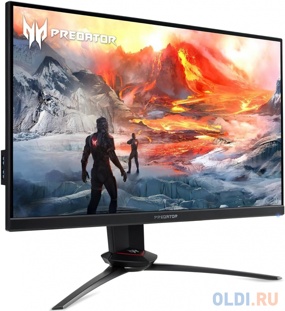 МОНИТОР 27" Acer Gaming Predator XB273UNXbmiiprzx Black (IPS, LED, Wide, 2560x1440, 275Hz, 1ms, 178°/178°, 400 cd/m, 100